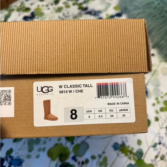UGG Classic Tall Tan Boots - Picture 2 of 9